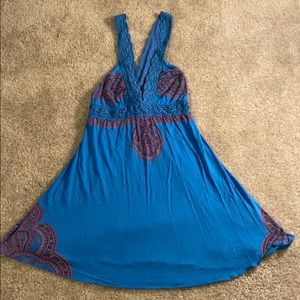 Free People Low-V Dress